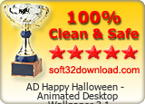 AD Happy Halloween - Animated Desktop Wallpaper 3.1 Clean & Safe award